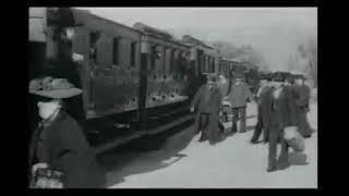 Arrival of a train at La Ciotat The Lumière Brothers 1895 [upl. by Rosalee]