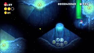 Soda Jungle5 Deepsea Ruins New Super Mario Bros Wii U [upl. by Algie]