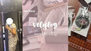 Weekly Vlog  Freshman uni haul sewing small business stuff [upl. by Breanne896]