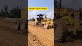 grader road construction engineering shorts trending [upl. by Illoh]