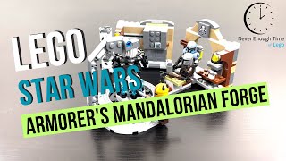 LEGO Star Wars Armorer’s Mandalorian Forge [upl. by Beuthel]