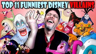 Top 11 Funniest Disney Villains  Nostalgia Critic [upl. by Korns]