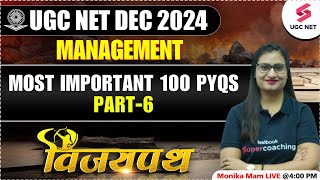 UGC NET Management  UGC NET Management Previous Solved Papers 6 By Monika Maam [upl. by Agathe]