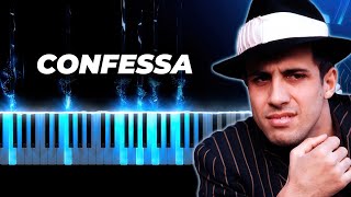 Adriano Celentano  Confessa  piano karaoke instrumental cover [upl. by Caplan795]