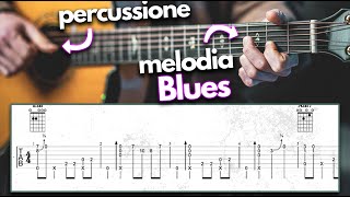 Blues Minore Bellissimo Per Chitarra Fingerstyle [upl. by Adena]