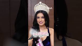 Miss India 2024 shared how her childhood dream paved the way for her winning the pageant [upl. by Gollin]