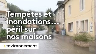 Tempêtes et inondations péril sur nos maisons [upl. by Hcab114]