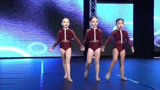 8 Count Dance Academy quotBravequot Mini Lyrical Trio 1920 5 Years Old [upl. by Anhsirk]