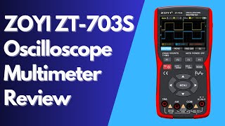 ZOYI 3in1 Digital Oscilloscope Multimeter ZT703S Review [upl. by Gnap]