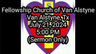 Fellowship Church of Van Alstyne  Van Alstyne Tx [upl. by Osy]