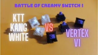 Vertex v1 vs Ktt Kang White Typing Sound  Xera87 [upl. by Unity588]