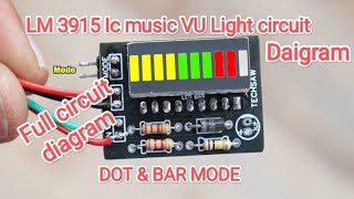 39143915 dot amp bar music vu light Full complete circuit diagram mpelectronics3107 [upl. by Liryc555]