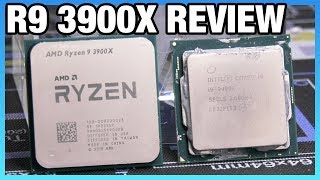 AMD Ryzen 9 3900X Review amp Benchmarks Premiere Blender Gaming amp More [upl. by Elata214]