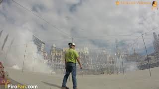 Pirotecnia Martí  Mascletà 8 de Marzo Fallas 2019 Valencia [upl. by Neerahs]