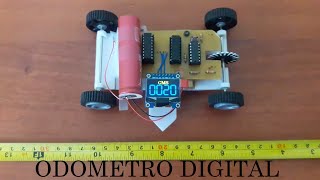 ODOMETRO DIGITAL  ENCODER OPTICO  COMO FABRICARLO FUNCIONAMIENTO [upl. by Dnomsad690]