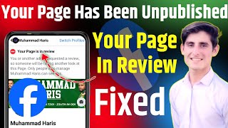 Facebook Page Unpublished How To Get It Back 2024  Your Page Has Been Unpublished Fixed  Published [upl. by Adnwahsat701]