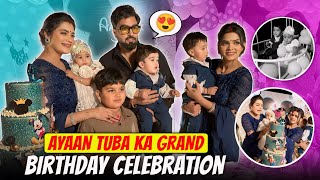 AYAAN TUBA KA GRAND BIRTHDAY CELEBRATION  Armaan Malik [upl. by Tomkins]