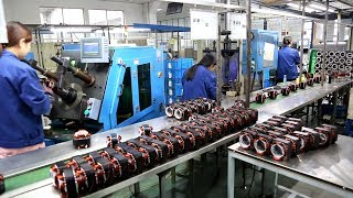 Automatic Washing Machine Motor Production Line Suzhou Smart Motor Equipment Manufacturing Co Ltd [upl. by Idalia775]