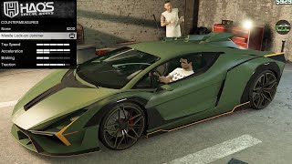 GTA 5  NEW Vehicle Customization  Pegassi Weaponized Ignus Lamborghini Sian [upl. by Notsle]