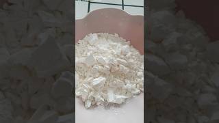 asmr white starch eating [upl. by Annohs]