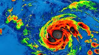 Catastrophic Category 5 Hurricane Iota nearing Nicaragua [upl. by Atahs139]