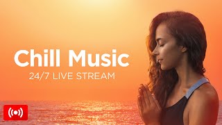 Chill Music 247 Live Stream • Relaxing Deep House Chill Out Music Mix by We Are Diamond [upl. by Aydiv]