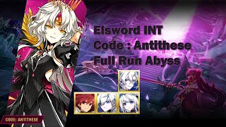 엘소드ElswordINT Code Antithese Full Run Abyss [upl. by Dupin]