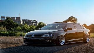 Bagged Volkswagen Mk6 GLI Jetta [upl. by Merrel]