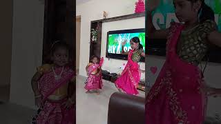 Sami Sami song dance practice with my cutie little sreeja ❤️ [upl. by Aseena]