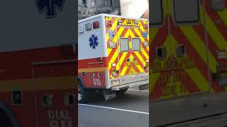 Philadelphia Fire Department Medic 35 Returning 121221 [upl. by Yuria]