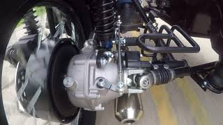 New Ural Sidecar Motorcycle 2WD Camera Angle with HealToe Shifting [upl. by Bej]