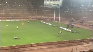 Brisca F1 Stockcar Massive Matt Newson Crash at Bradford final shootout round [upl. by Bernetta]