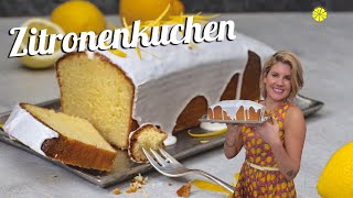 der beste Zitronenkuchen  supersaftig und einfach  Felicitas Then [upl. by Rosol]