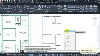 Image to Cad file Plan Draw Class6 [upl. by Okoy]