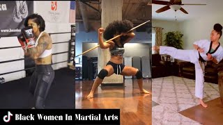 Black Women In Martial Arts  Black Girl TikTok [upl. by Josie]