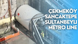 ÇekmeköySancaktepeSultanbeyli Metro Line  August 2023 [upl. by Kcirdorb]