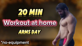 Arm Exercises Workout at Home  Day  4 [upl. by Gherardo]