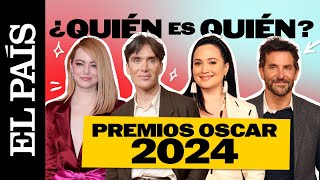 Quién es quién en los premios Oscar 2024 [upl. by Pallaton]