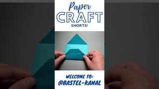 Origami Papier Briefumschlag einfach selber falten shorts origamienvelope paperenvelope [upl. by Akli]