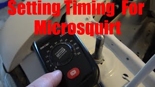 Foxbody Mustang Setting Timing Microsquirt [upl. by Animsay]