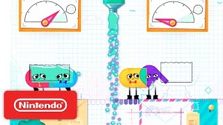 Snipperclips  Cut it out together Launch Trailer [upl. by Marienthal]