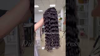 Loose deep wave wig  Cambodian hair  Diamondempress hair [upl. by Gnuh]