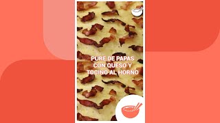 merluza al horno con gambas y patatas 👌 shortvideo A mi manera recetas  rico [upl. by Iaw688]