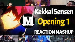 Kekkai Sensen Opening 1  Reaction Mashup [upl. by Lupe100]