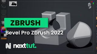 Zbrush 2022 New Feature  How to Use Bevel Pro in Zbrush 2022 [upl. by Ulric927]