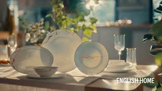 English Home Ultra İnce ve Süper Dayanıklı Porselen Takımı Sizlerle [upl. by Haleelahk]