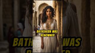 Exposing the Secrets of Bathsheba From Scandal to Redemption history shorts [upl. by Tlaw378]