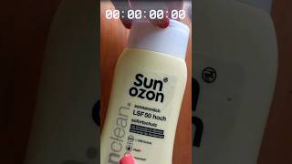 NEU 👀 Sunozon Sonnenmilch mit Ceramiden incipedia skincare drogerie [upl. by Borden]