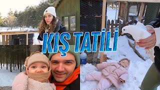 Ispartada bir kış tatili  Nisan’s Vlog [upl. by Maitilde]