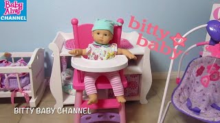 Bitty Baby Doll and Furniture Toys R Us Doll Furniture for all kinds of dolls [upl. by Odelia]